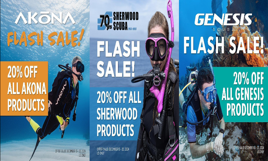 Flash Sale on all Akona, Genesis, and Sherwood Products!