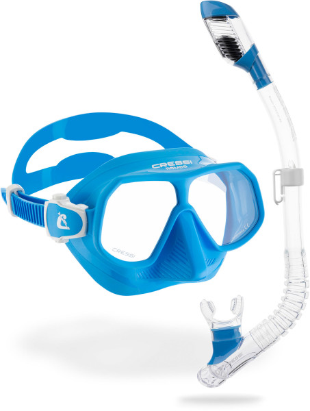 Cressi Rombo Mask &amp; Mini Dry Snorkel Set