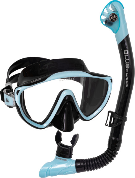 Cressi Tino Mask and Scilla Snorkel Set