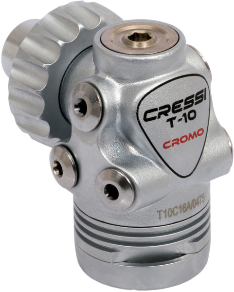 Cressi T10-SC Cromo First Stage Regulator DIN