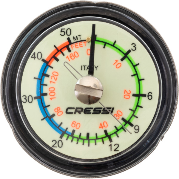 Cressi Depth Gauge Module Global Fluo