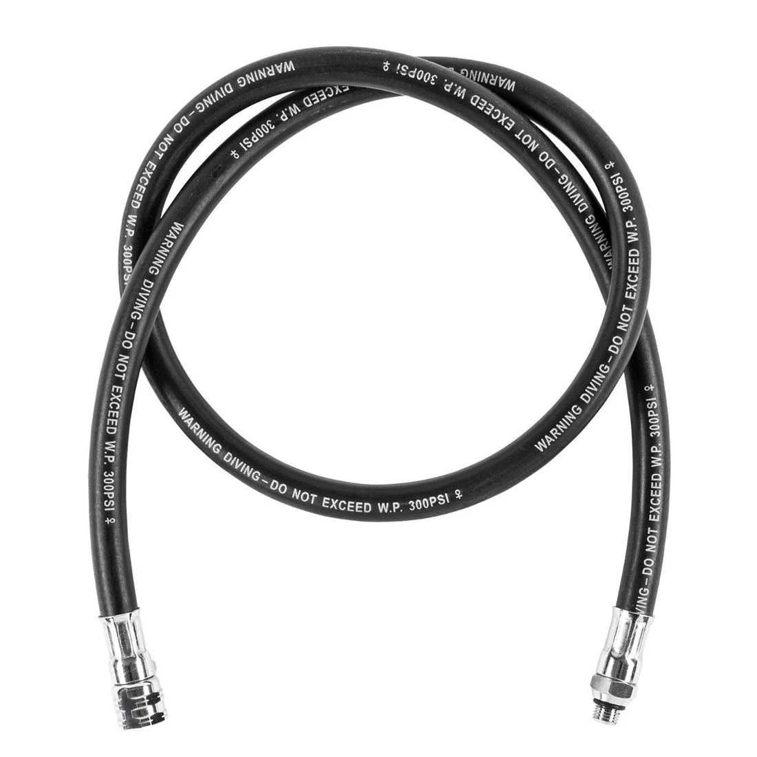 Genesis Black LP Regulator Hose 10 inch