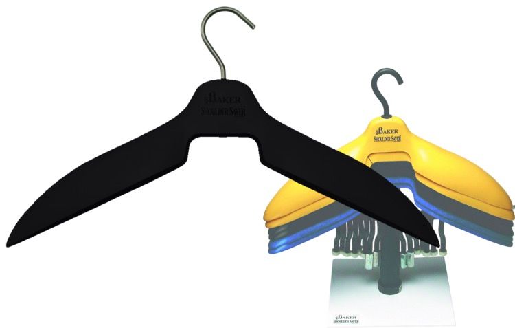 Innovative Shoulder Saver Hanger with 6&quot; Hook