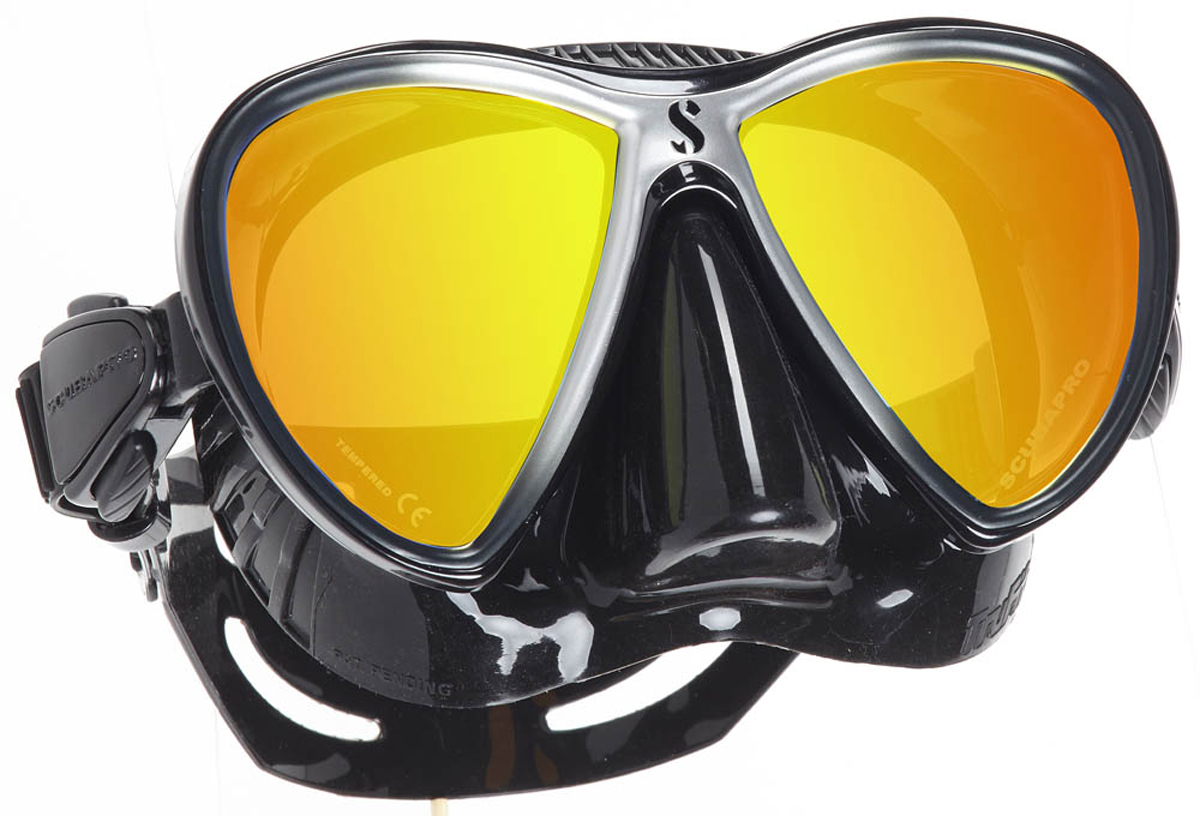 ScubaPro Synergy Twin Mirrored Mask with Comfort Strap