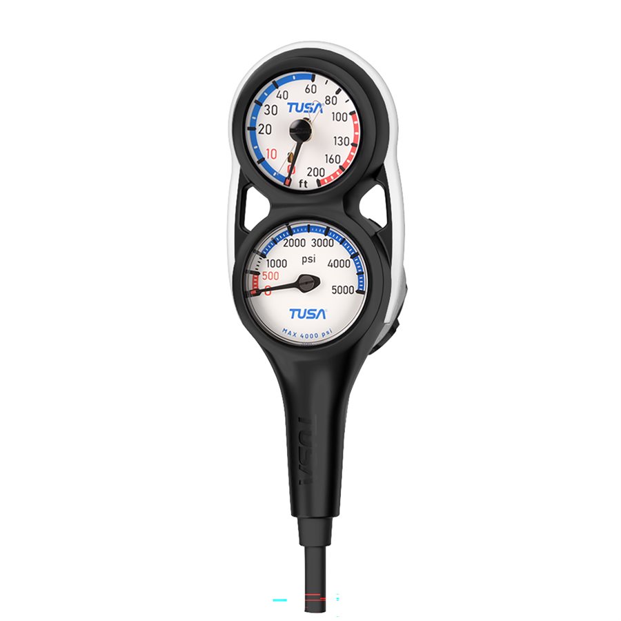 TUSA 500 PSI Pressure and Depth Gauge with Compass