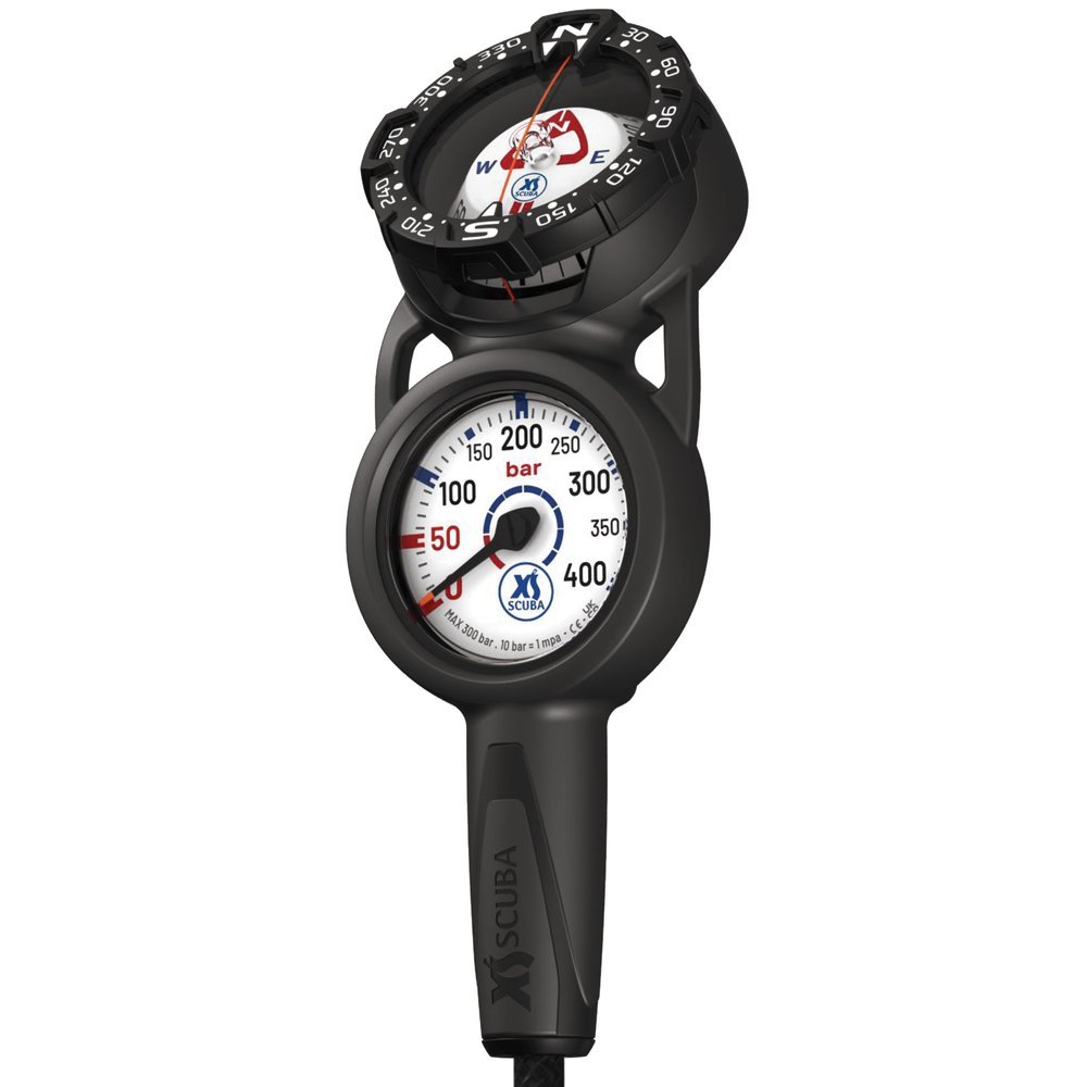 XS Scuba Pressure &amp; Compass QuikVu Console Metric