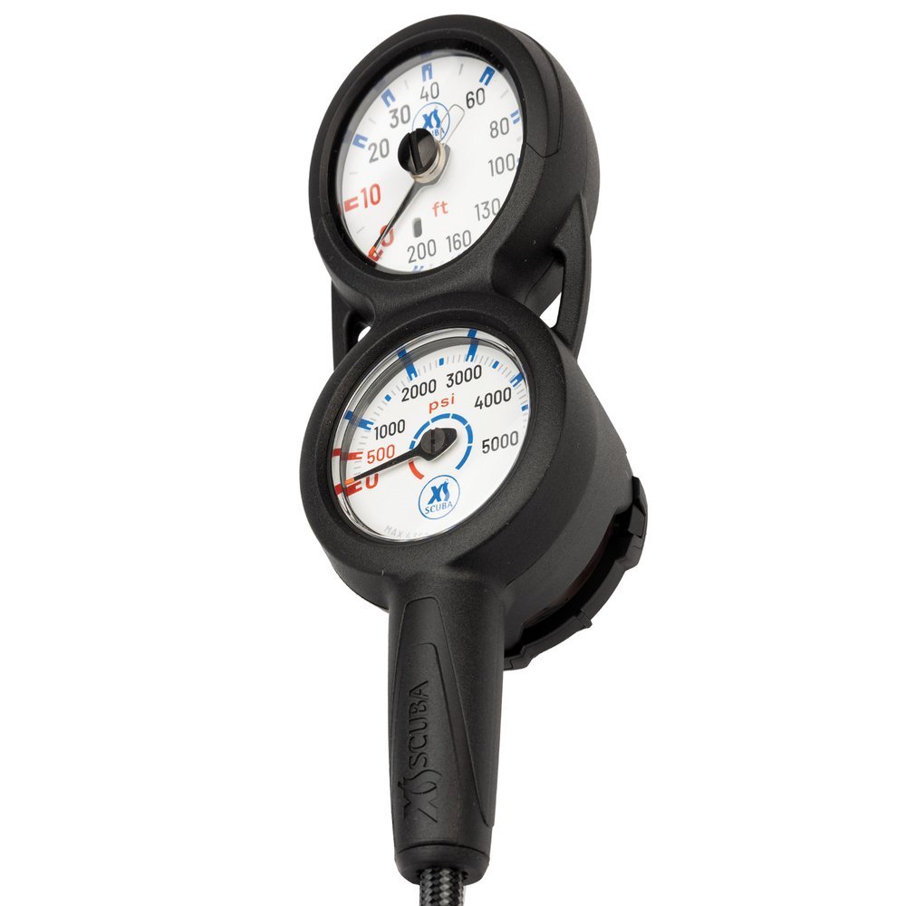 XS Scuba Pressure, Depth &amp; Compass QuikVu Console