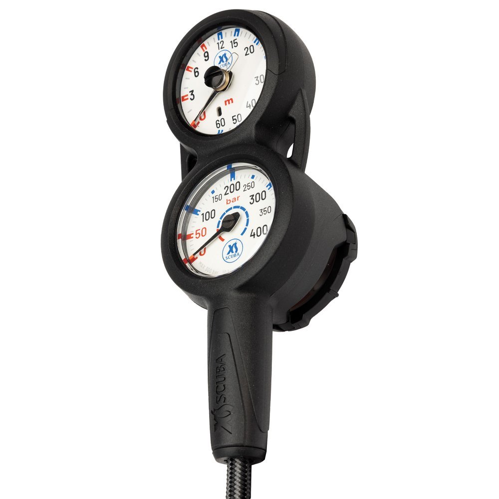 XS Scuba Pressure, Depth &amp; Compass QuikVu Console Metric